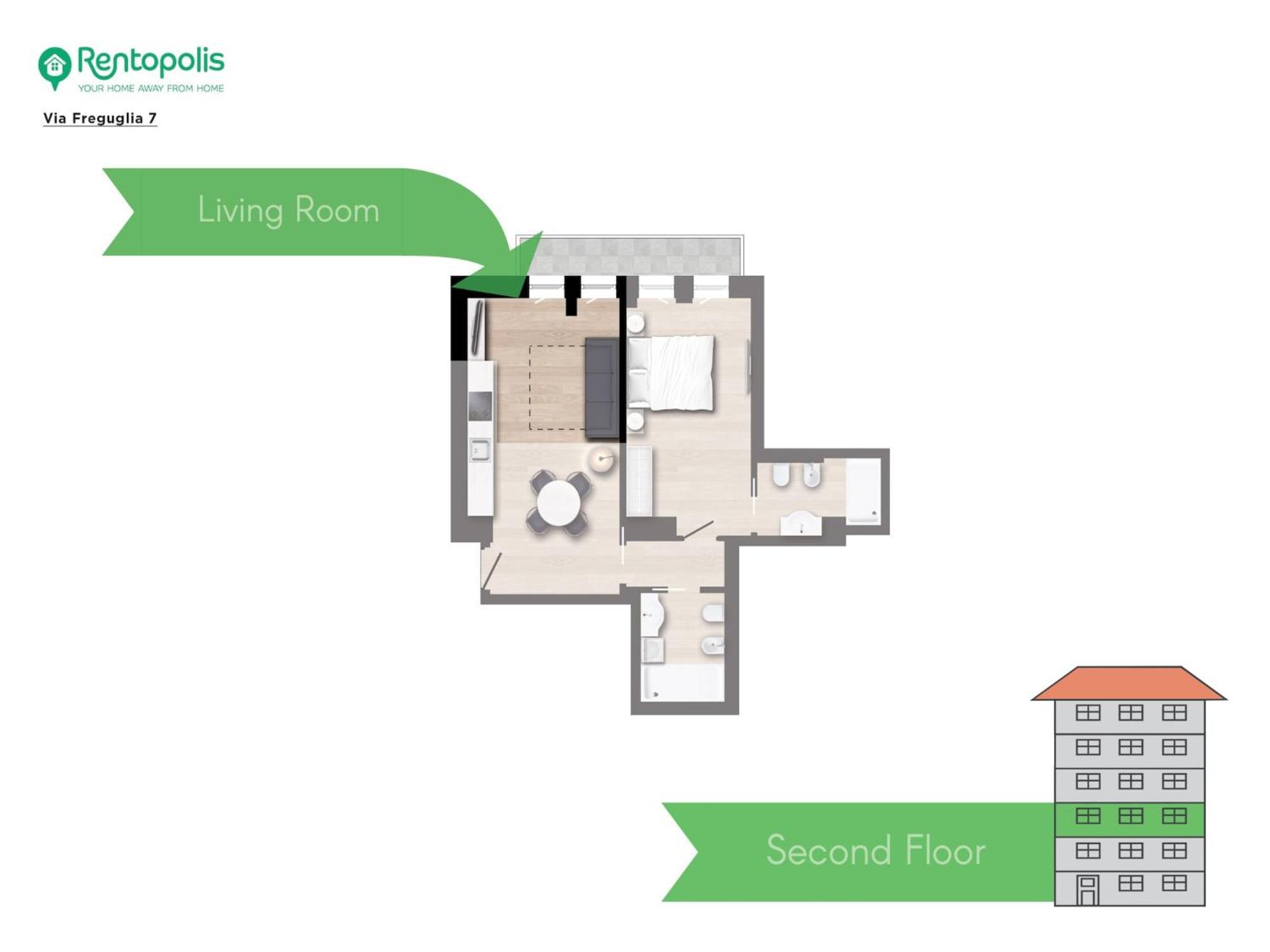 Appartement Centro Freguglia 2c